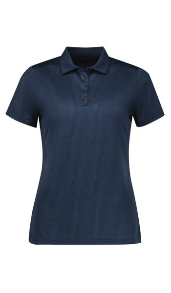 Carbon Blue Echo Polo Shirt