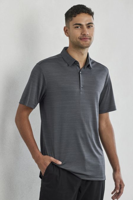 Grey Orbit Polo Shirt