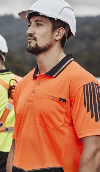 Hi Vis Flux Short Sleeve Polo