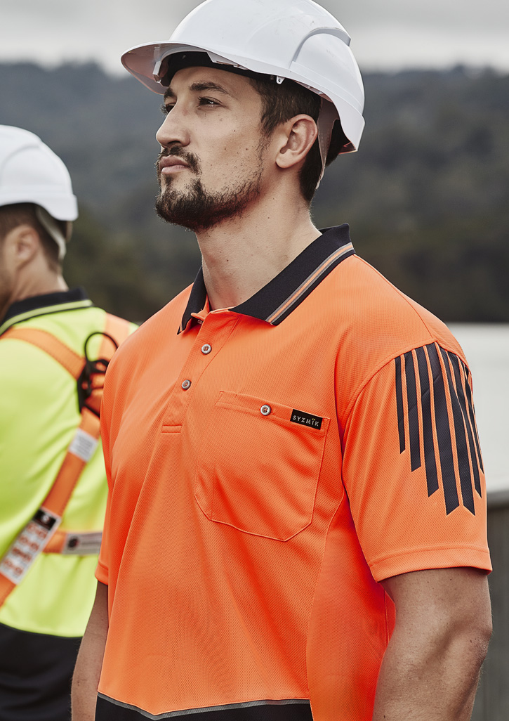 Hi Vis Flux Short Sleeve Polo