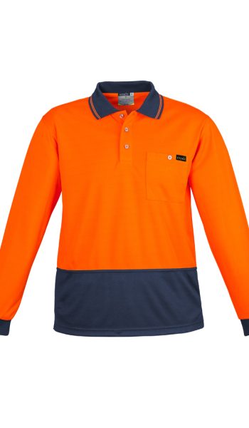 Orange/Navy