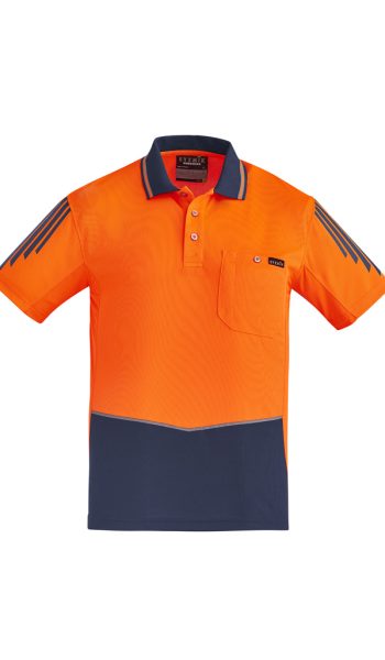 Orange/Navy