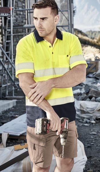Hi Vis Segmented Polo