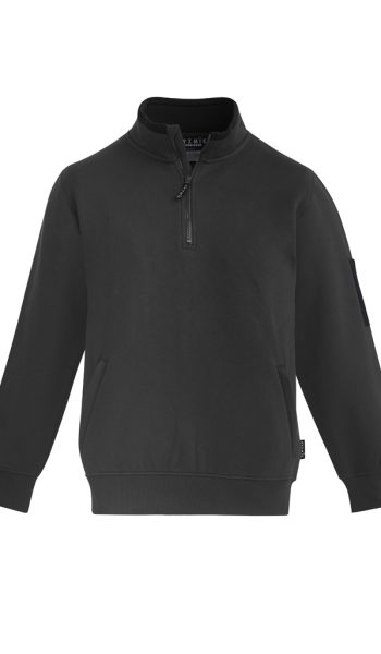 Charcoal/Black Fleece Pullover