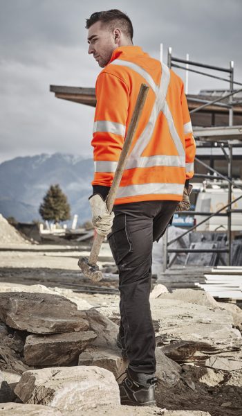 Hi Vis X Back Rail Jumper