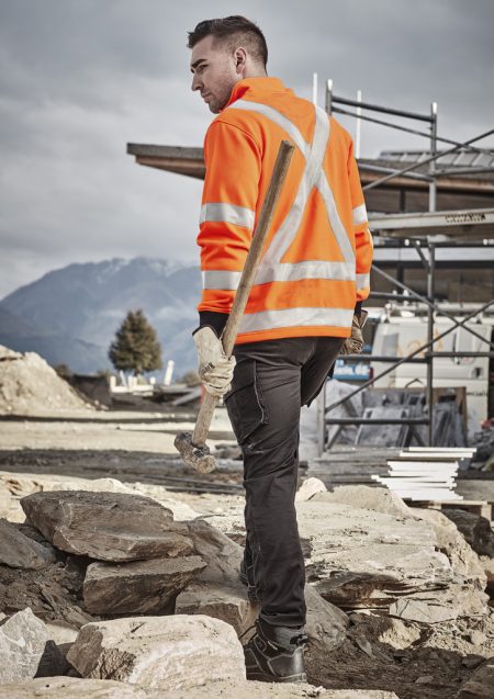 Hi Vis X Back Rail Jumper