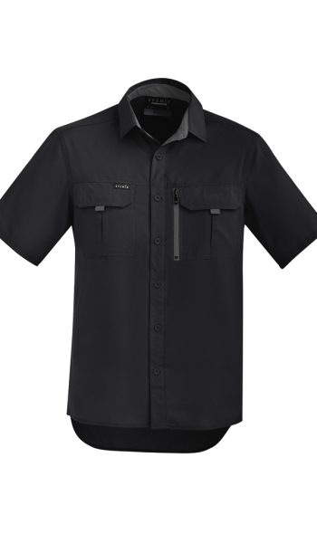 Men Black Outdoor Shirt