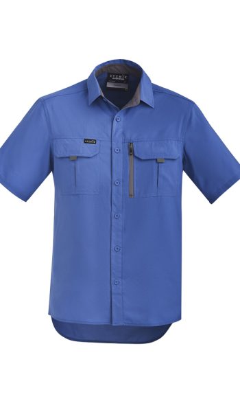 Men Blue Outdoor Shirt