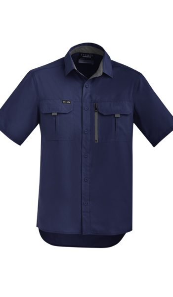 Men Navy Outdoor Shirt