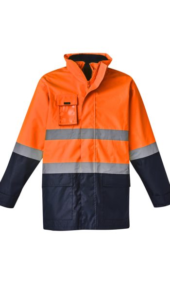 Orange Navy Waterproof Jacket