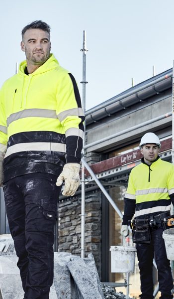Hi Vis Stretch Taped Hoodie