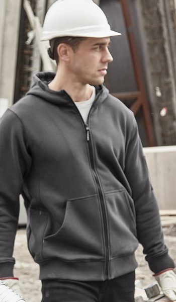 Unisex Zip Front Multi Pocket Hoodie Australia