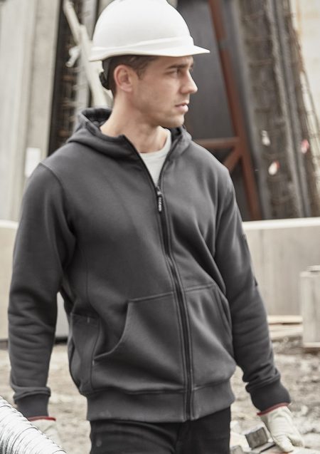 Unisex Zip Front Multi Pocket Hoodie Australia