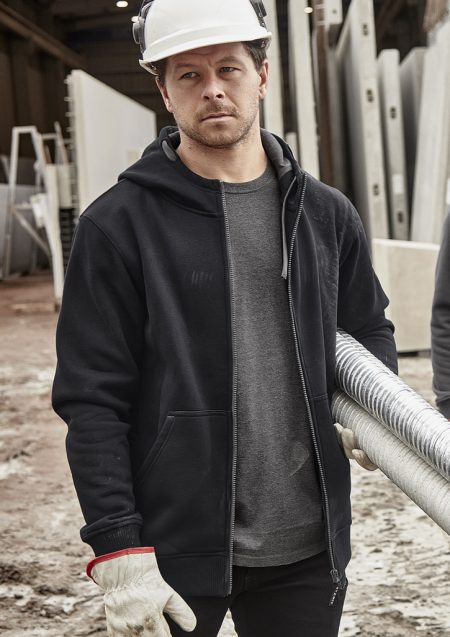 Unisex Zip Front Multi Pocket Hoodie Perth
