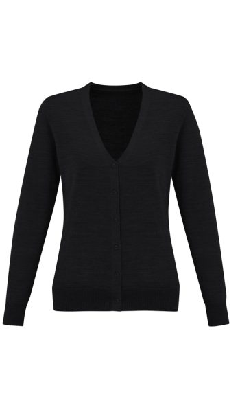 Black Roma Knit Gardigan