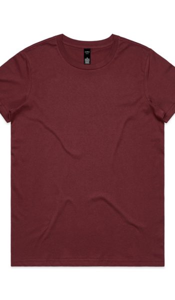 Burgundy Maple Tee Shirt