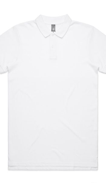 White Pique Polo Shirt
