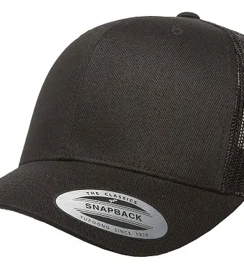 Black Classic Trucker Cap