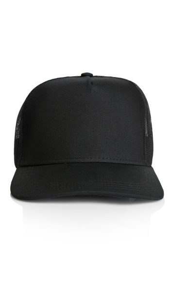 Black Stock Trucker Cap