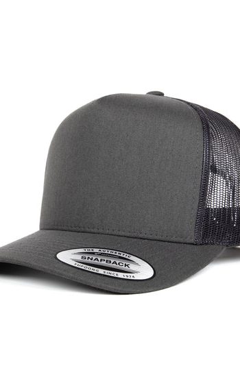 Charcoal Flexfit Trucker Cap
