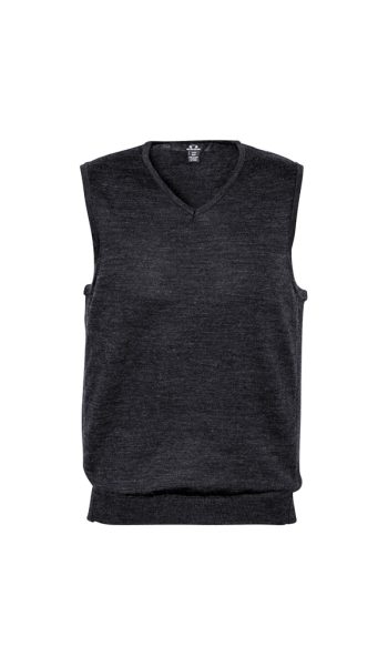 Charcoal Knitted Vest