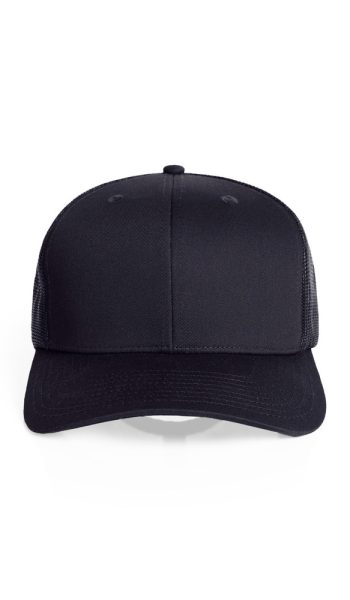 Ink Blue Mesh Trucker Cap