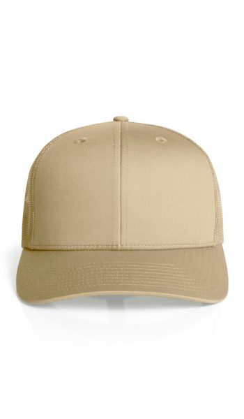 Khaki Mesh Trucker Cap