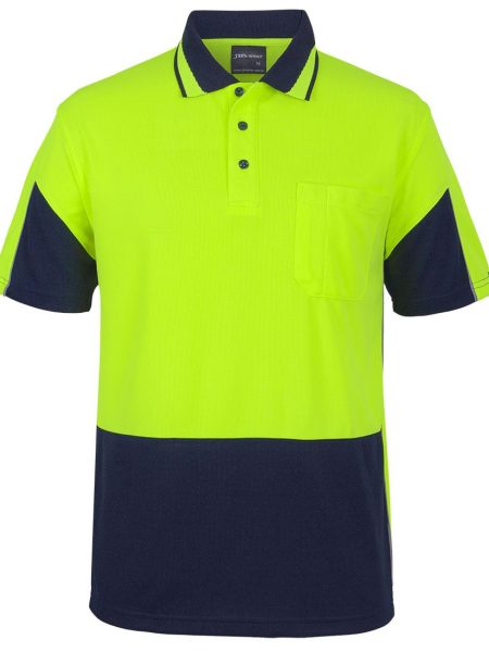 Lime Navy Gap Polo