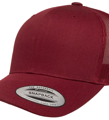 Maroon Classic Trucker Cap