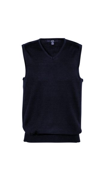 Navy Knitted Vest Perth