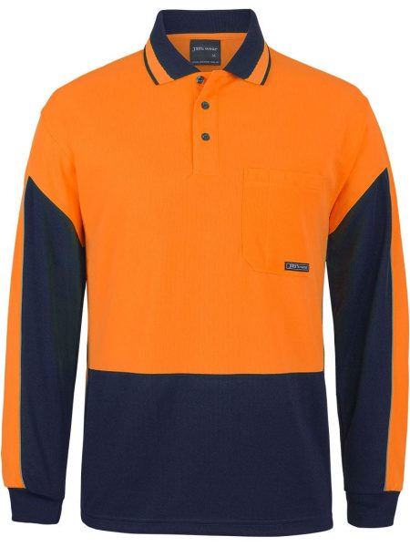 Orange Navy Gap Polo Shirt