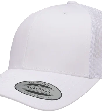 White Classic Trucker Cap