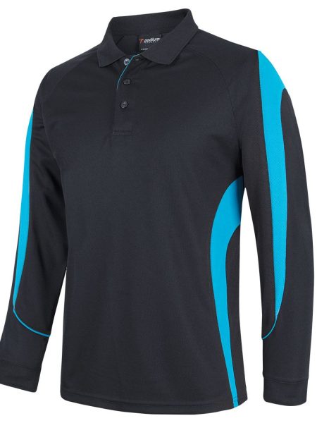 Black Aqua Podium Bell Polo