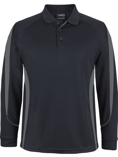 Black Charcoal Podium Bell Polo