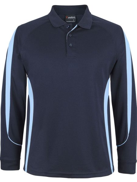 Navy Blue Podium Bell Polo